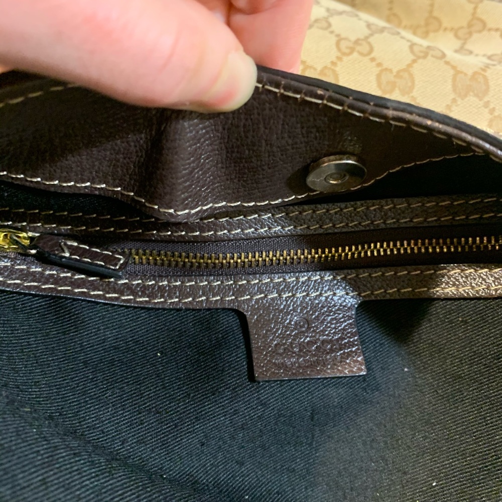 Gucci Hobo Queen Bow Guccisimma Logo Shoulder Bag - Picture 4 of 15